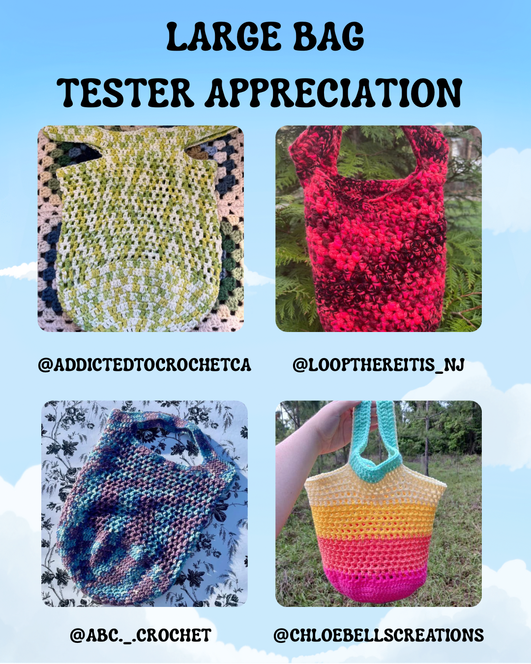 Everyday Market Bag PDF Pattern