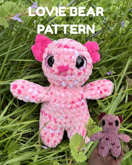 Lovie Bear PDF Pattern