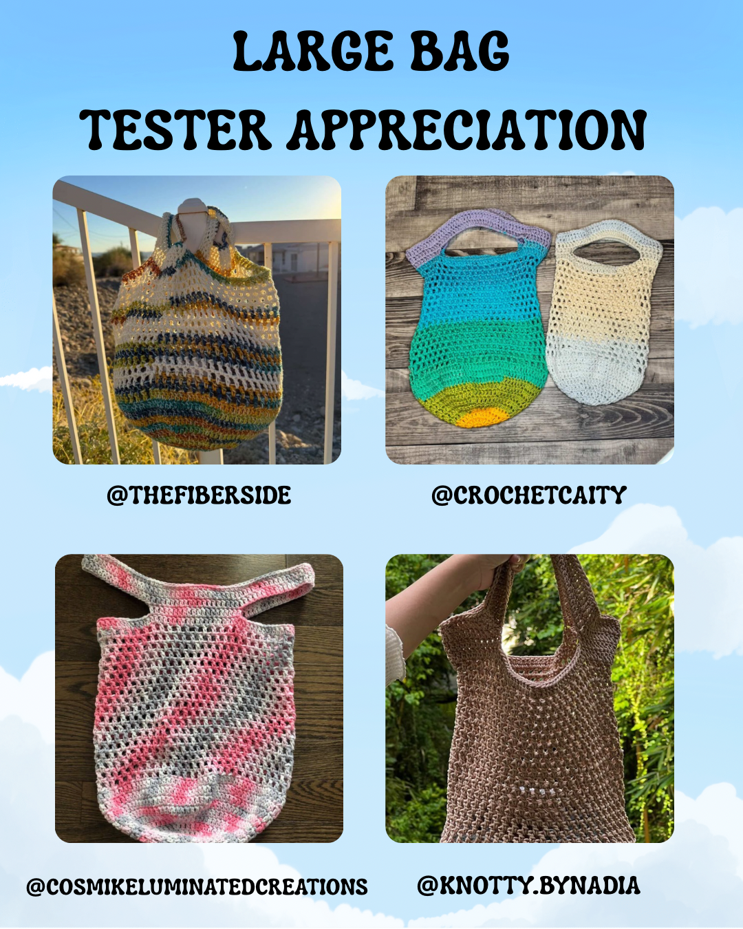 Everyday Market Bag PDF Pattern