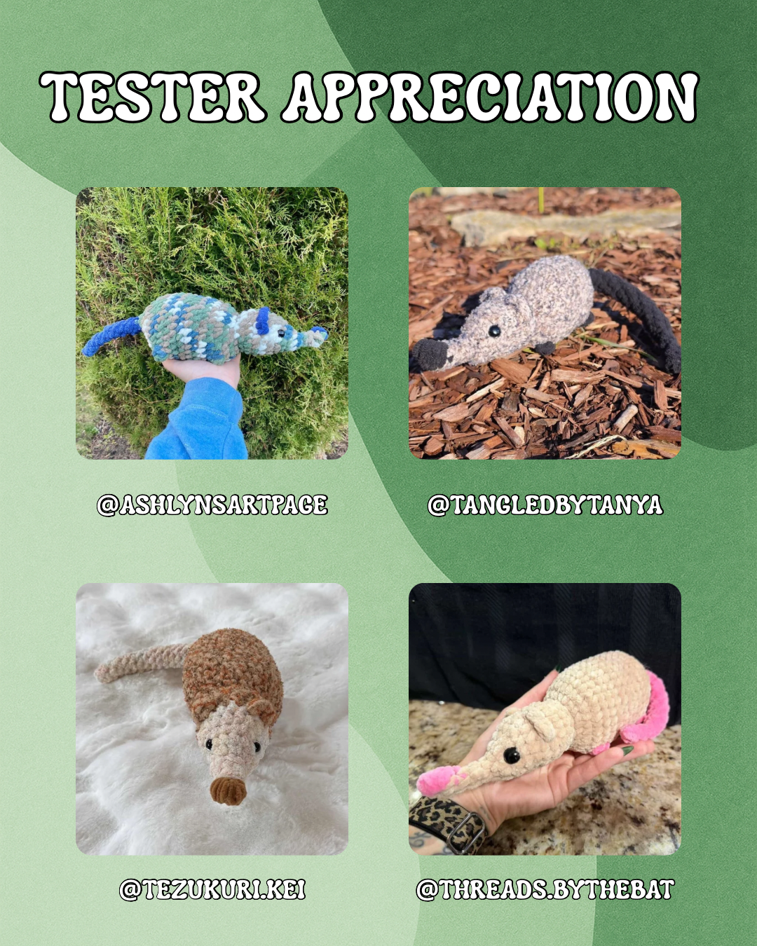 No-sew Solenodon PDF Pattern