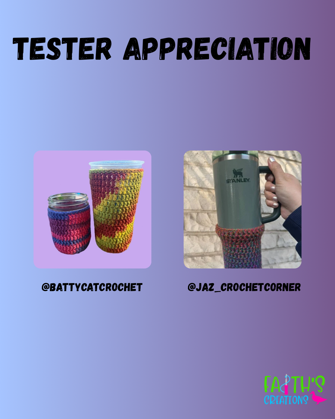Cup Coozie PDF Pattern
