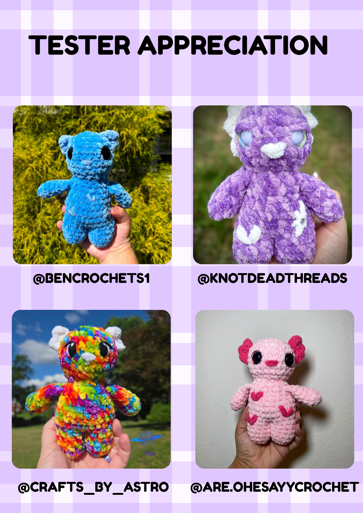 Lovie Bear PDF Pattern