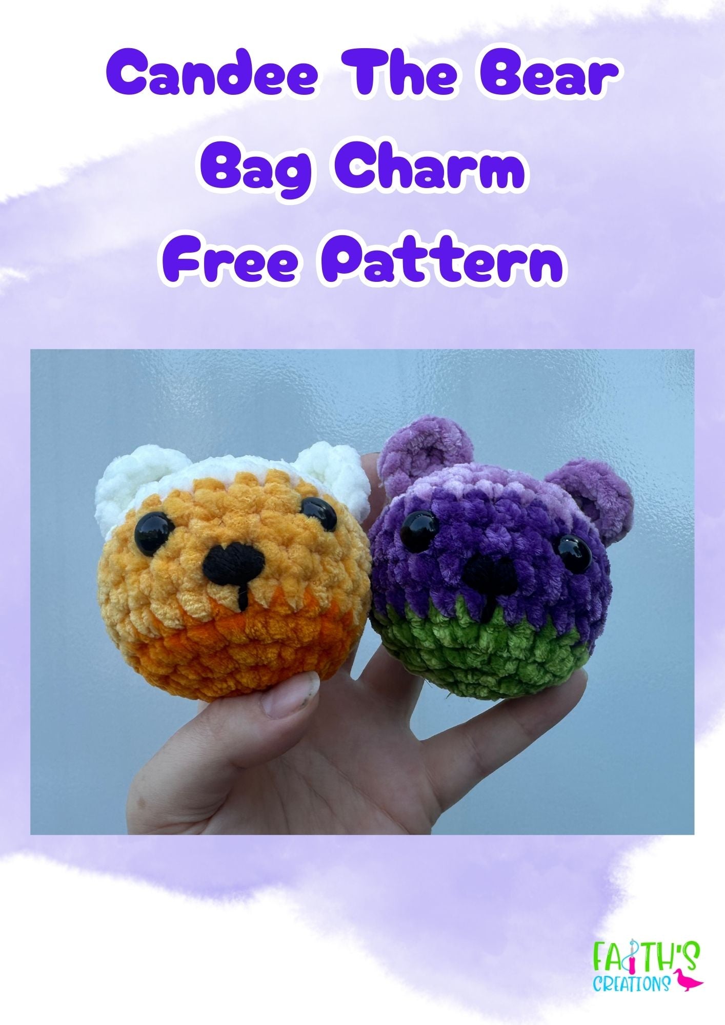Candee the Bear PDF Pattern